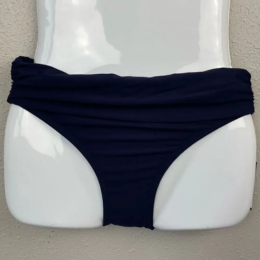 NWT DKNYโNavy Blue Bikini Bottoms Sizes XS, S, M, orโL